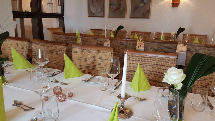 Räumlichkeiten - Restaurant Paschenburg